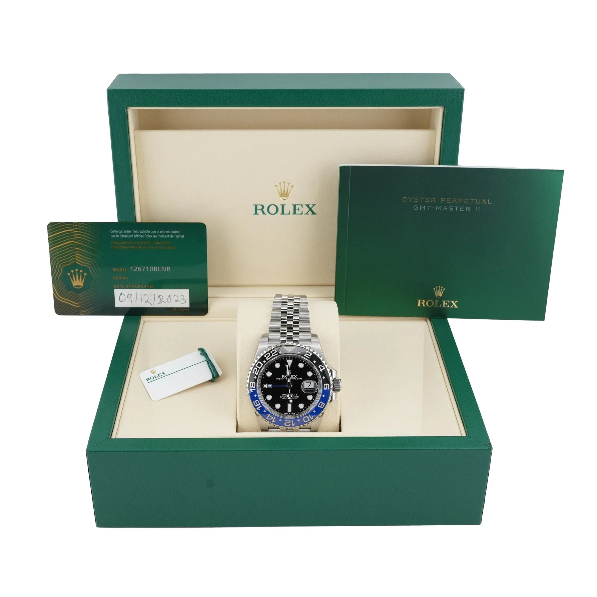 Rolex 40 mm GMT-Master II « Batgirl » / Black - Image 2