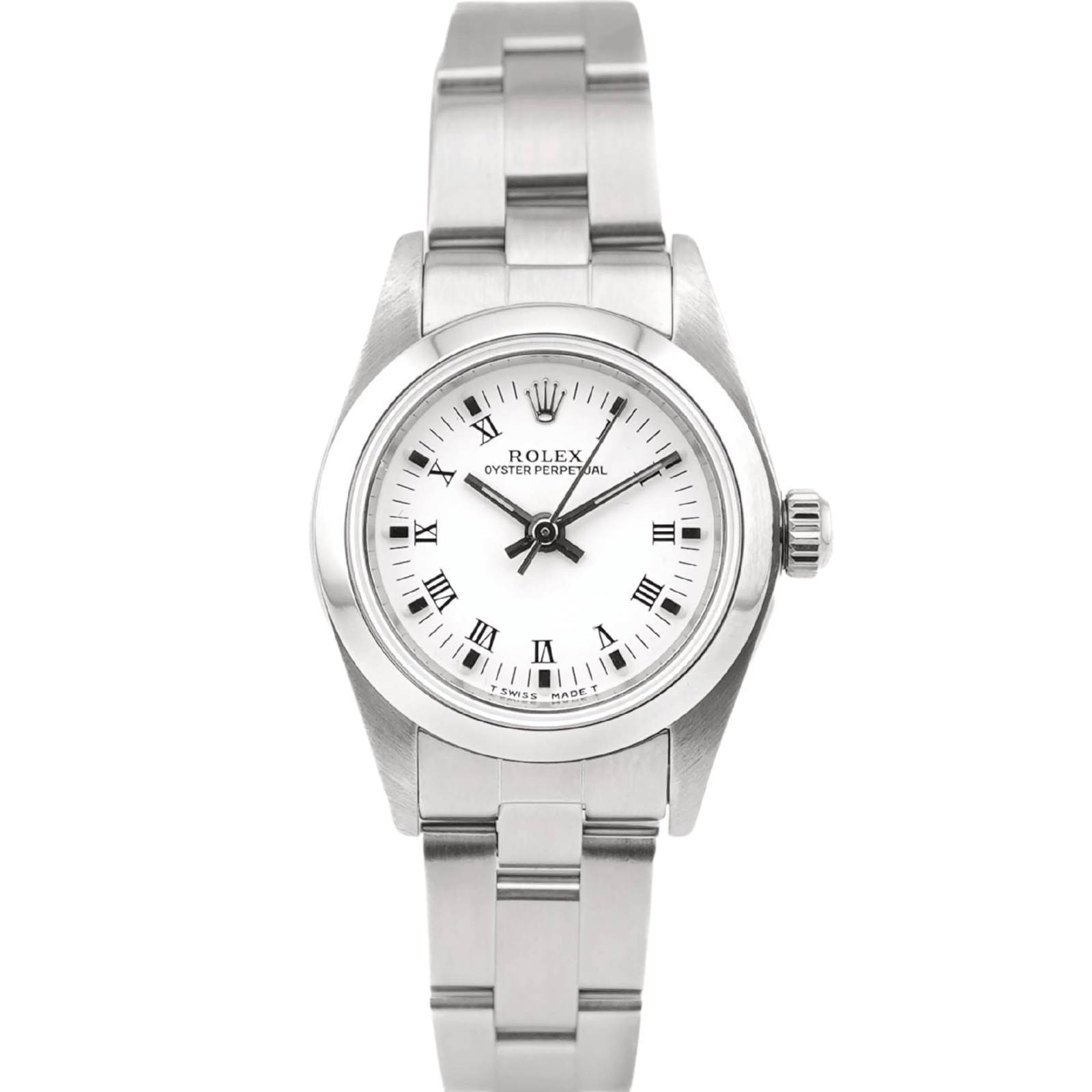 Rolex Oyster Perpetual Lady 24 mm / White Roman – Oyster