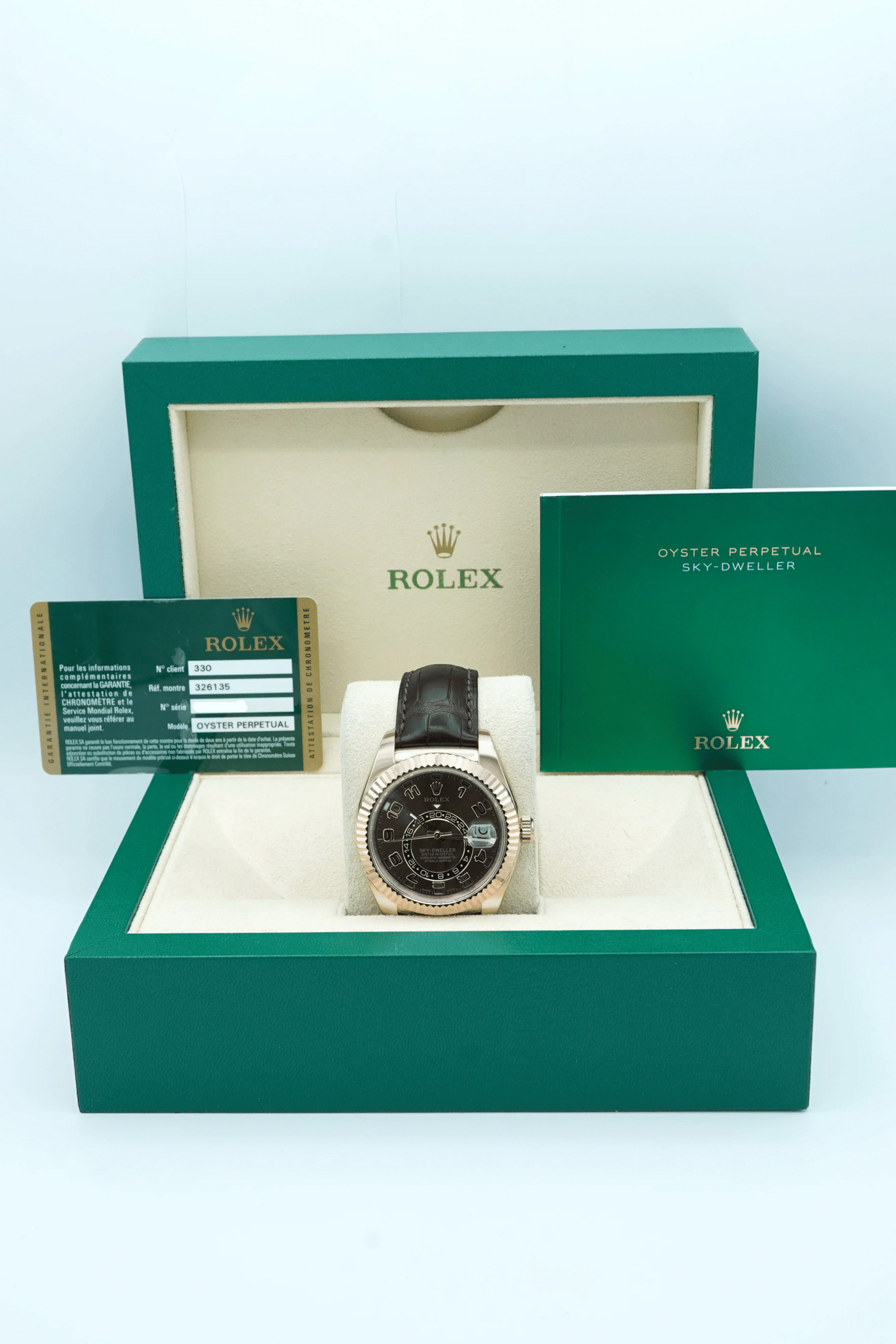 Rolex Sky-Dweller 42 mm / Rose Gold Brown Dial – Image 2