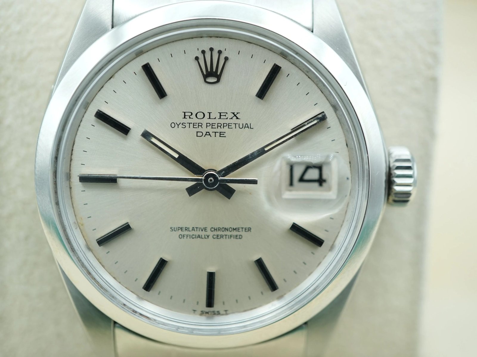 Rolex Oyster Perpetual Date 34 mm / Silver – Oyster – Image 7