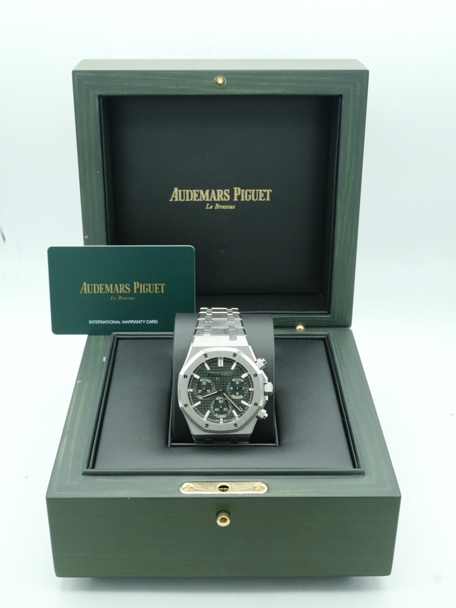 Audemars Piguet Royal Oak 41 mm / 50th Anniversary Green – Image 2