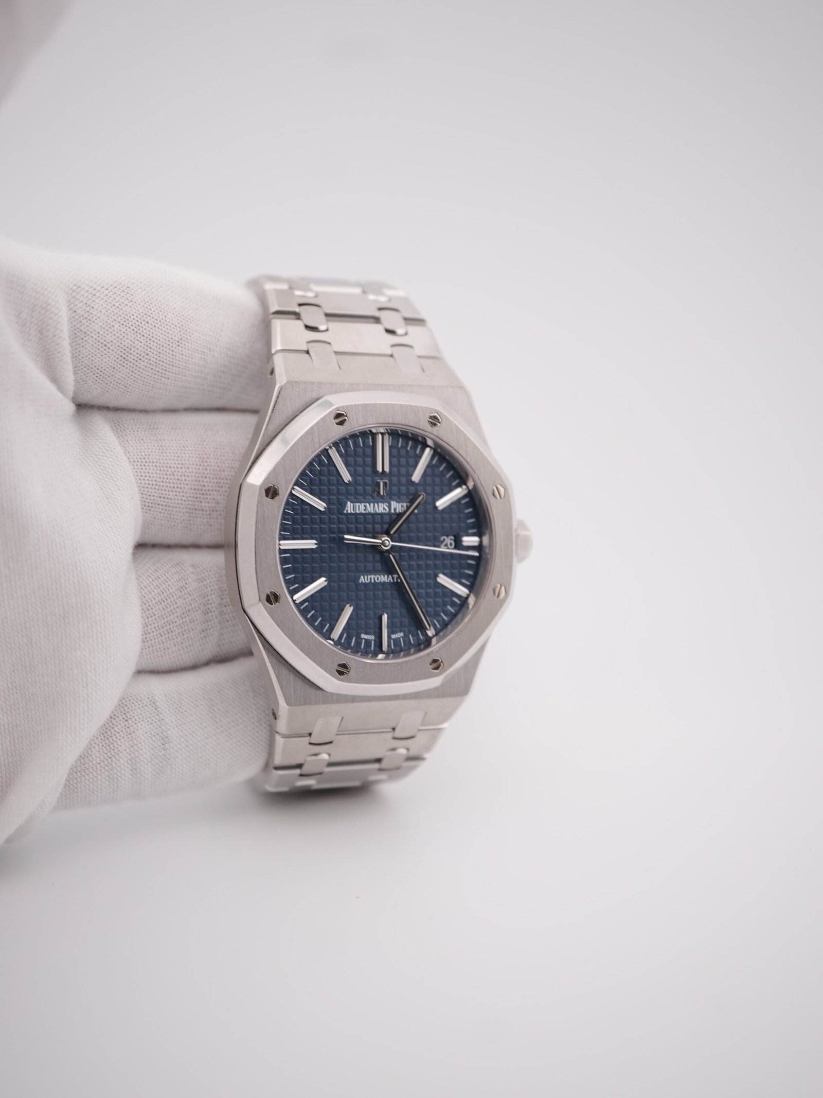 Audemars Piguet Royal Oak 41 mm / Grande Tapisserie – Bracelet Acier – Image 4