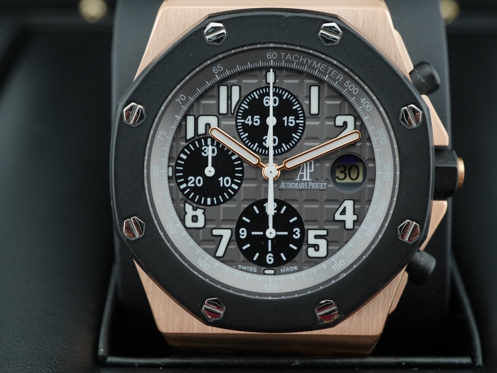 Audemars Piguet Royal Oak Offshore 42 mm / Black Mega Tapisserie – Image 3