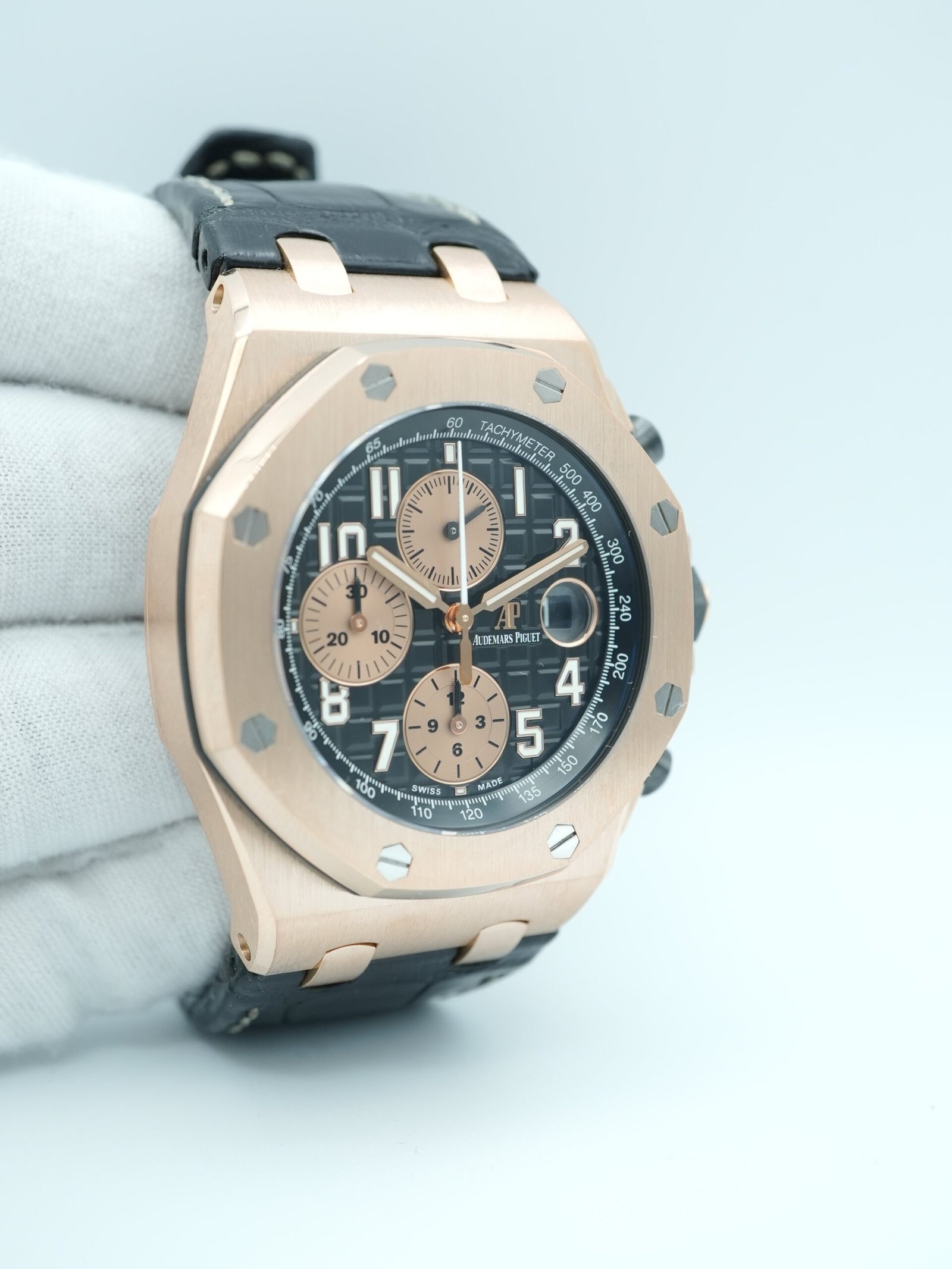 Audemars Piguet Royal Oak Offshore 42 mm / Rose Gold Black Arabic – Image 4