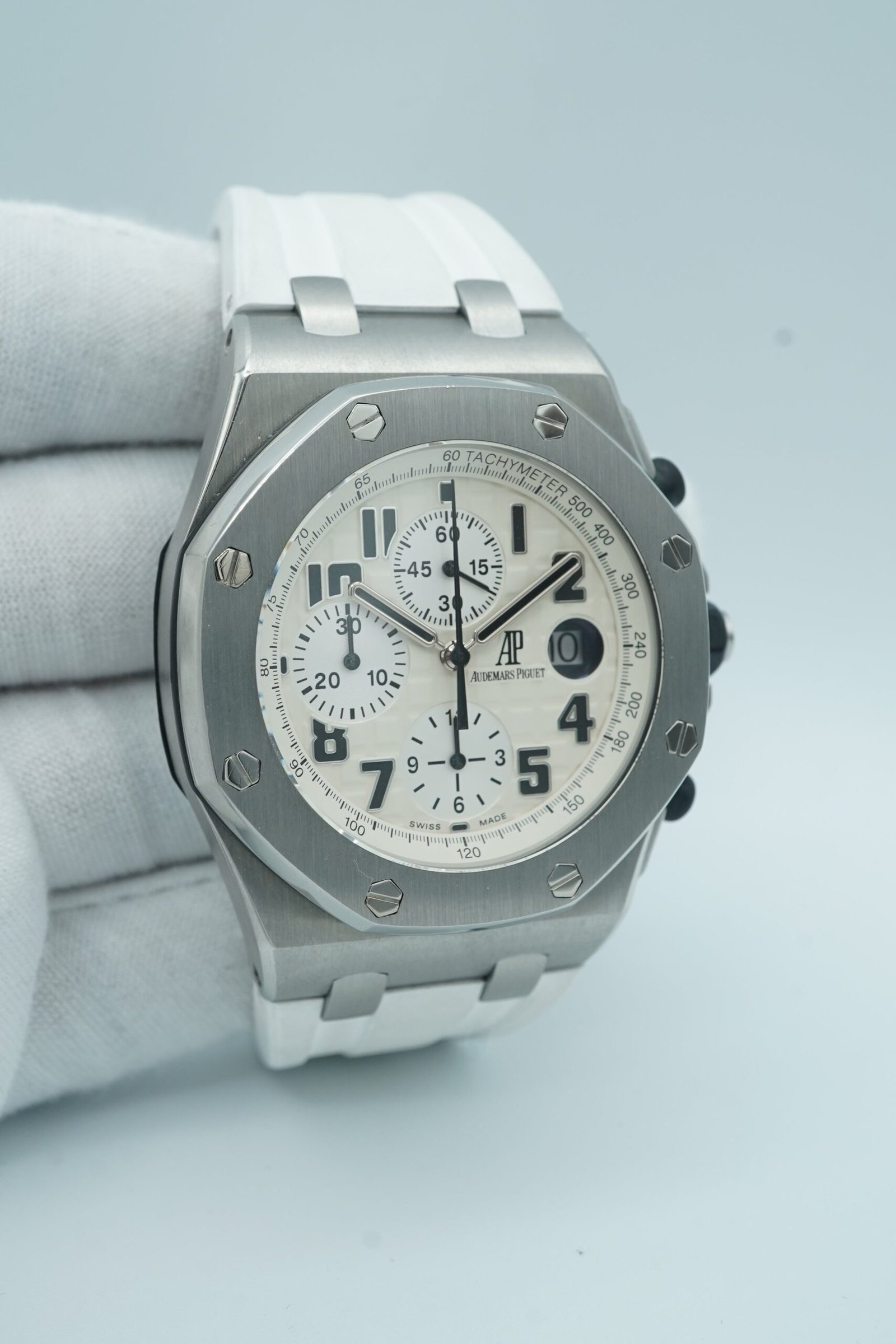 Audemars Piguet Royal Oak Offshore 42 mm / Safari White Dial – Image 3