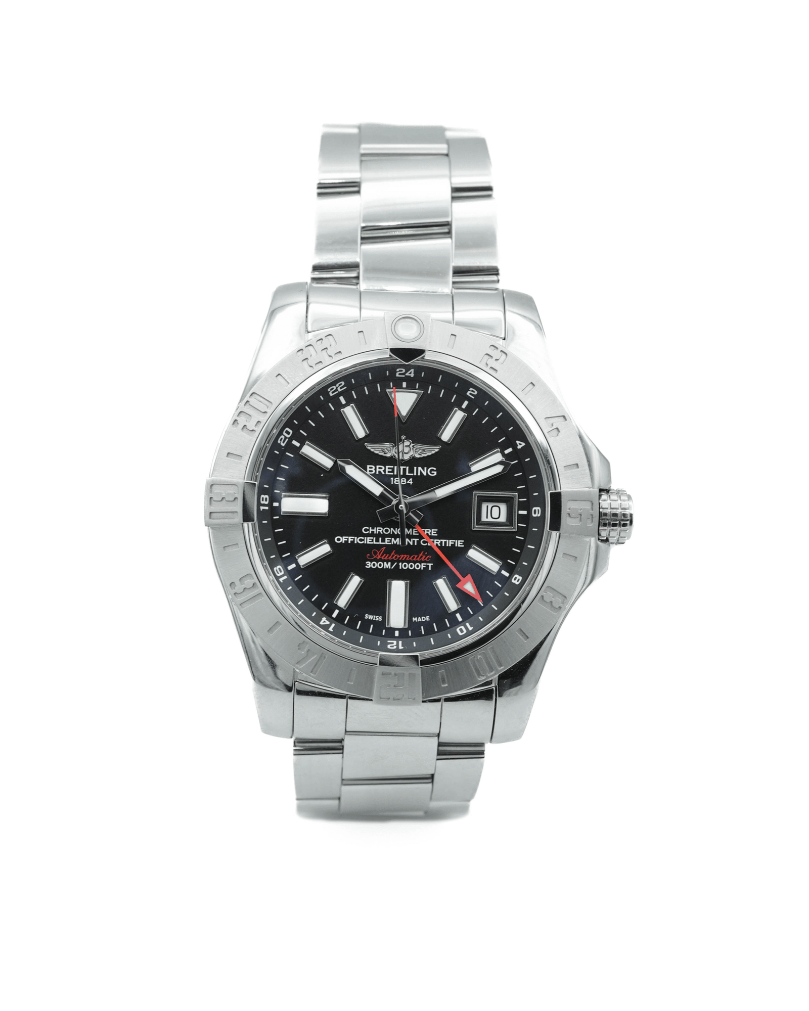 Breitling 43 mm Avenger II GMT / Black