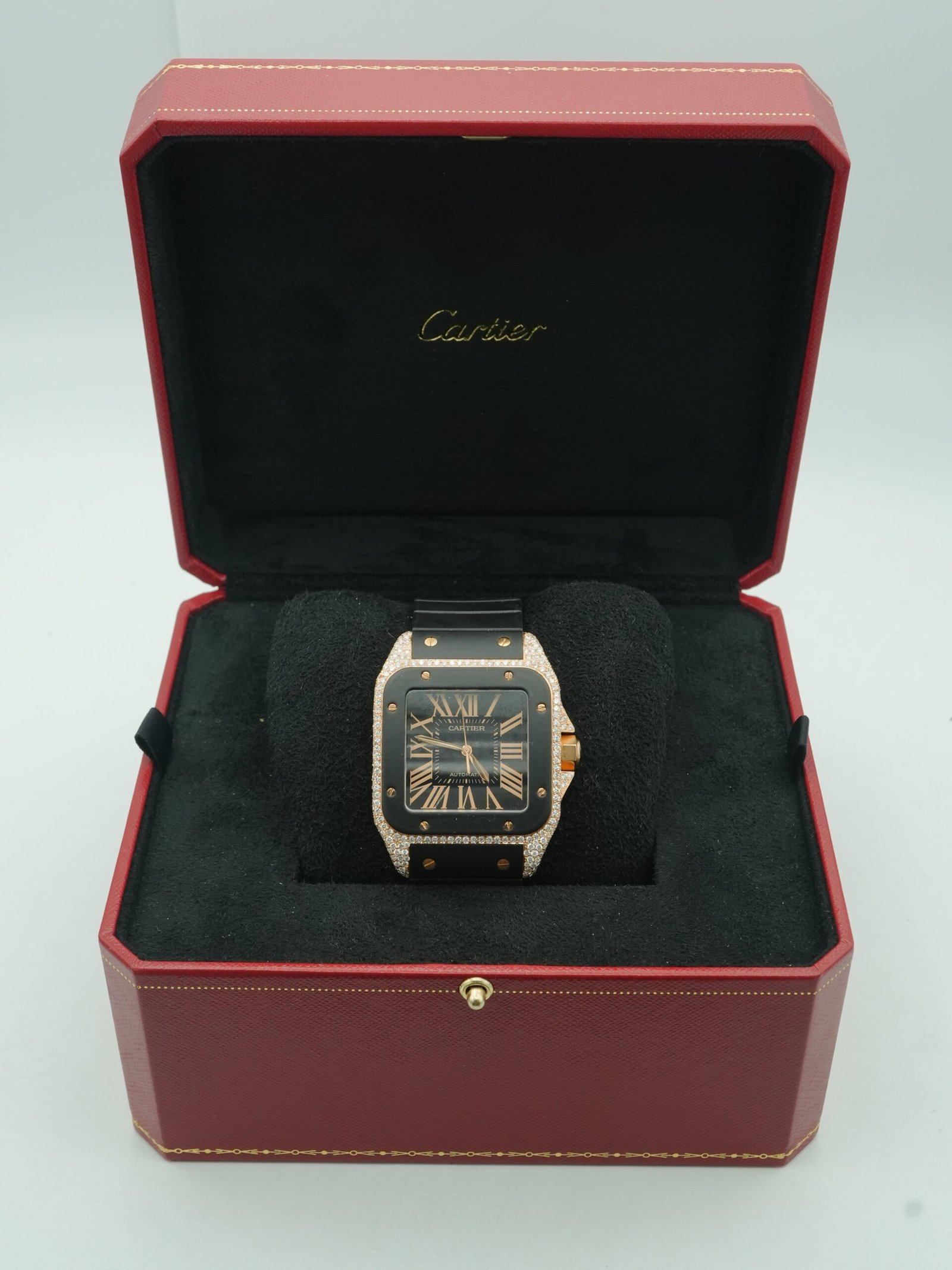 Cartier 41,3 mm Santos 100 Large / Rose Gold – Image 2