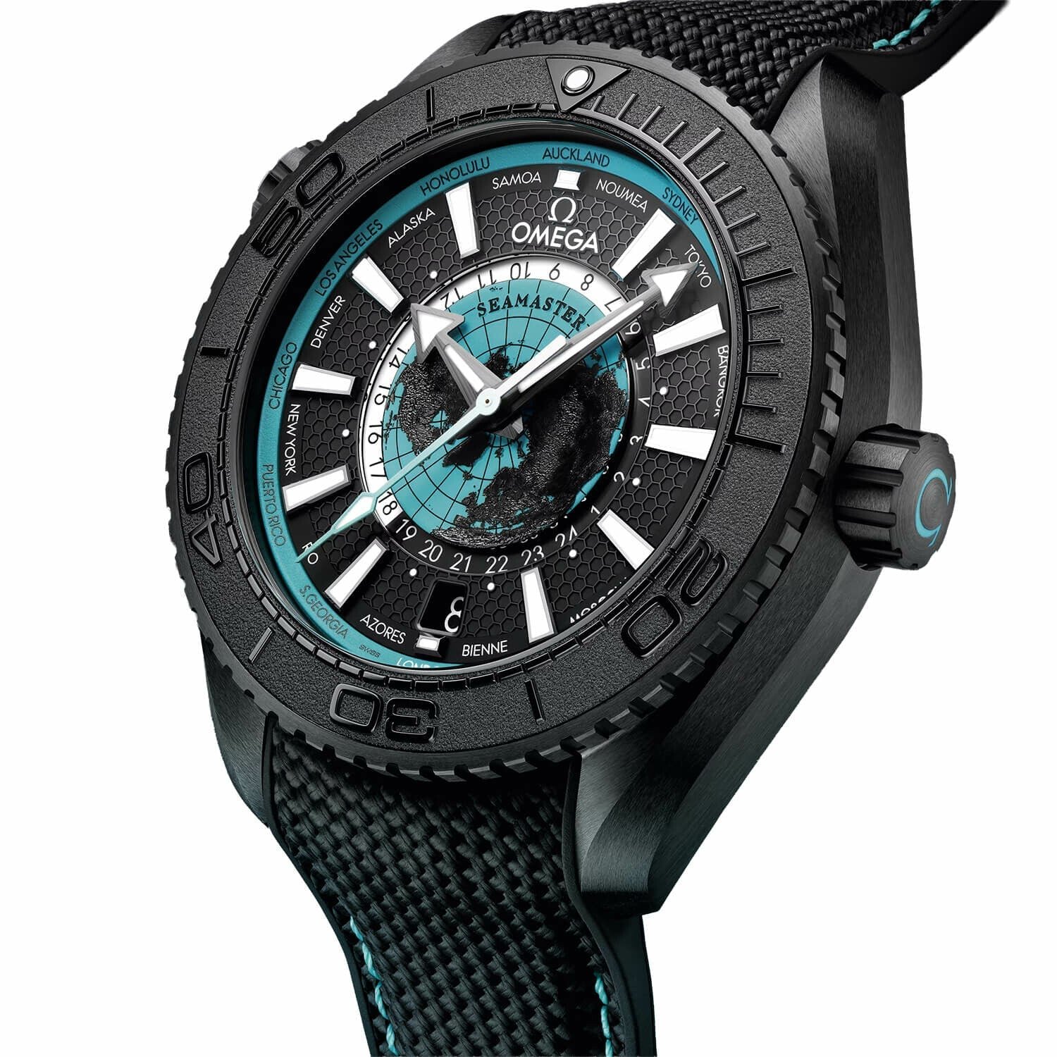 OMEGA Seamaster Planet Ocean 45,5 mm / GMT Worldtimer – Bracelet – Image 2