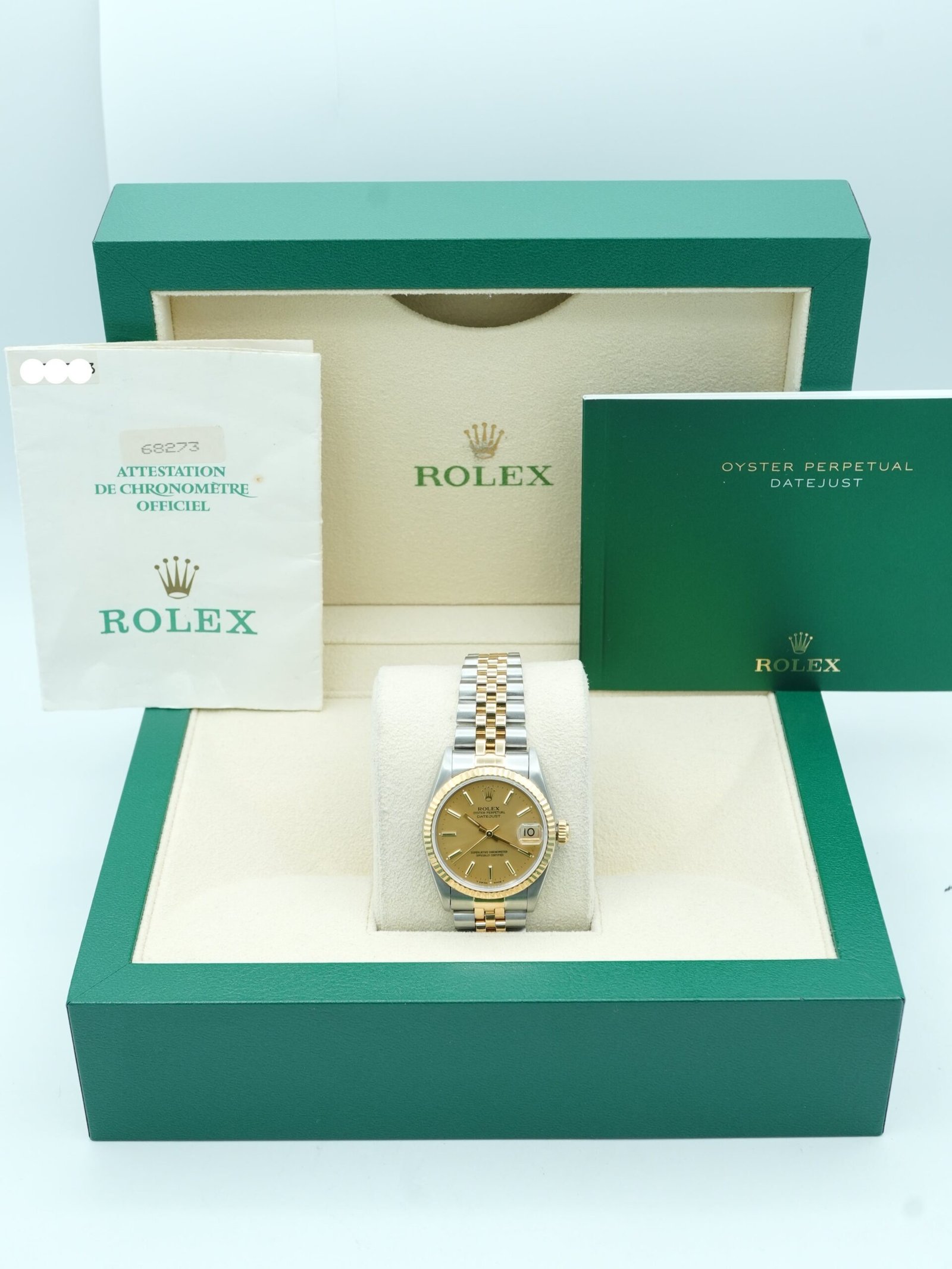 Rolex Datejust 31 mm / Champagne – Jubilee – Image 2