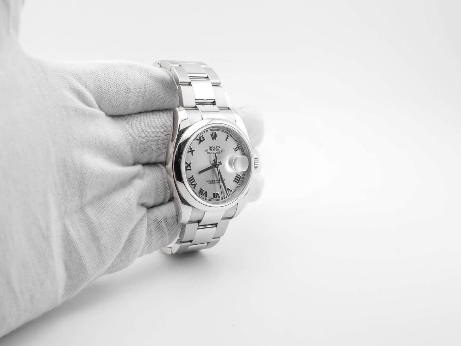 Rolex Datejust 36 mm / Rhodium Grey – Oyster – Image 4