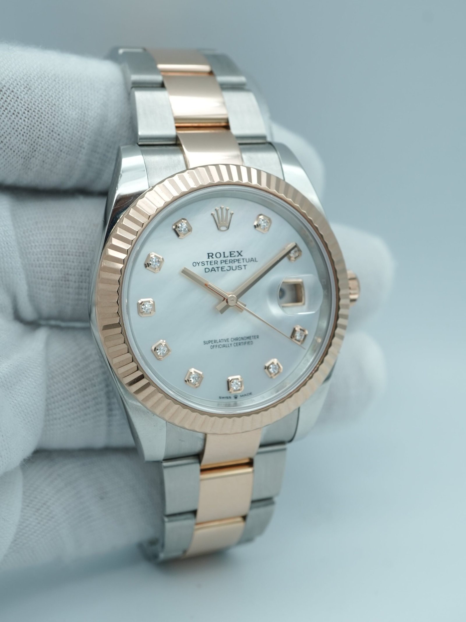 Rolex Datejust 41 mm / MOP Factory – Oyster – Image 3