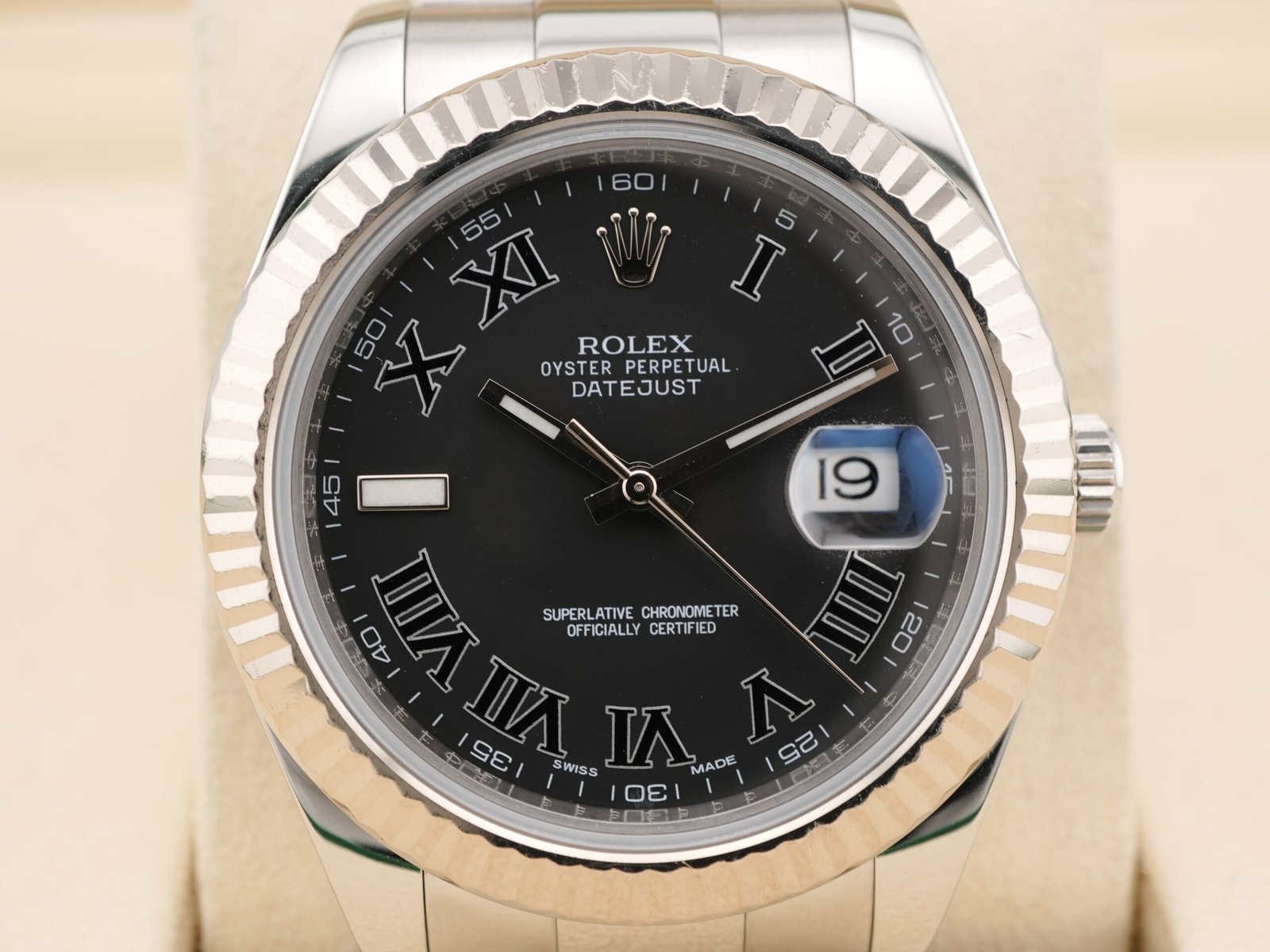 Rolex Datejust II 41 mm / Charcoal Dark Grey – Oyster – Image 3