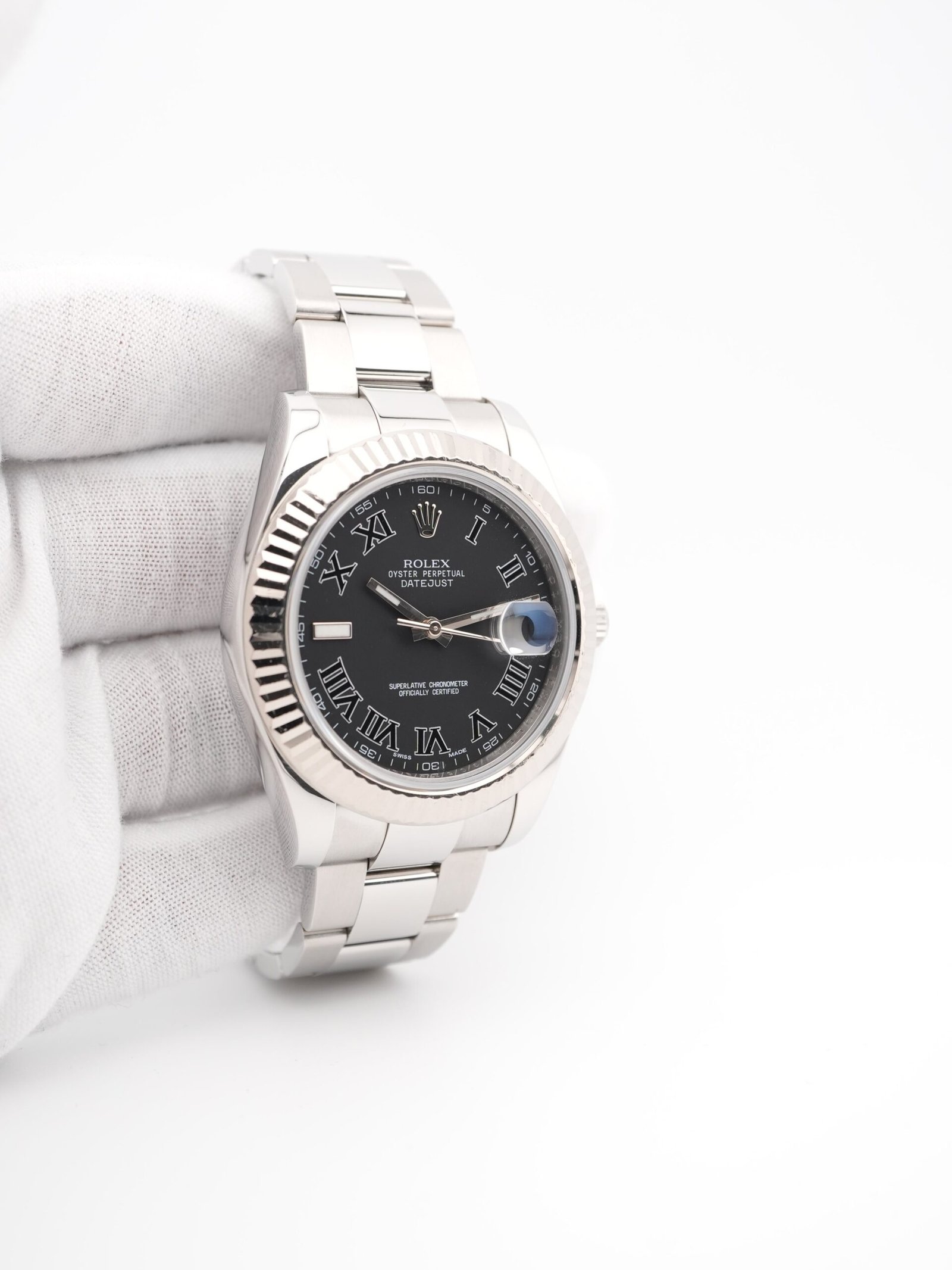 Rolex Datejust II 41 mm / Charcoal Dark Grey – Oyster – Image 4