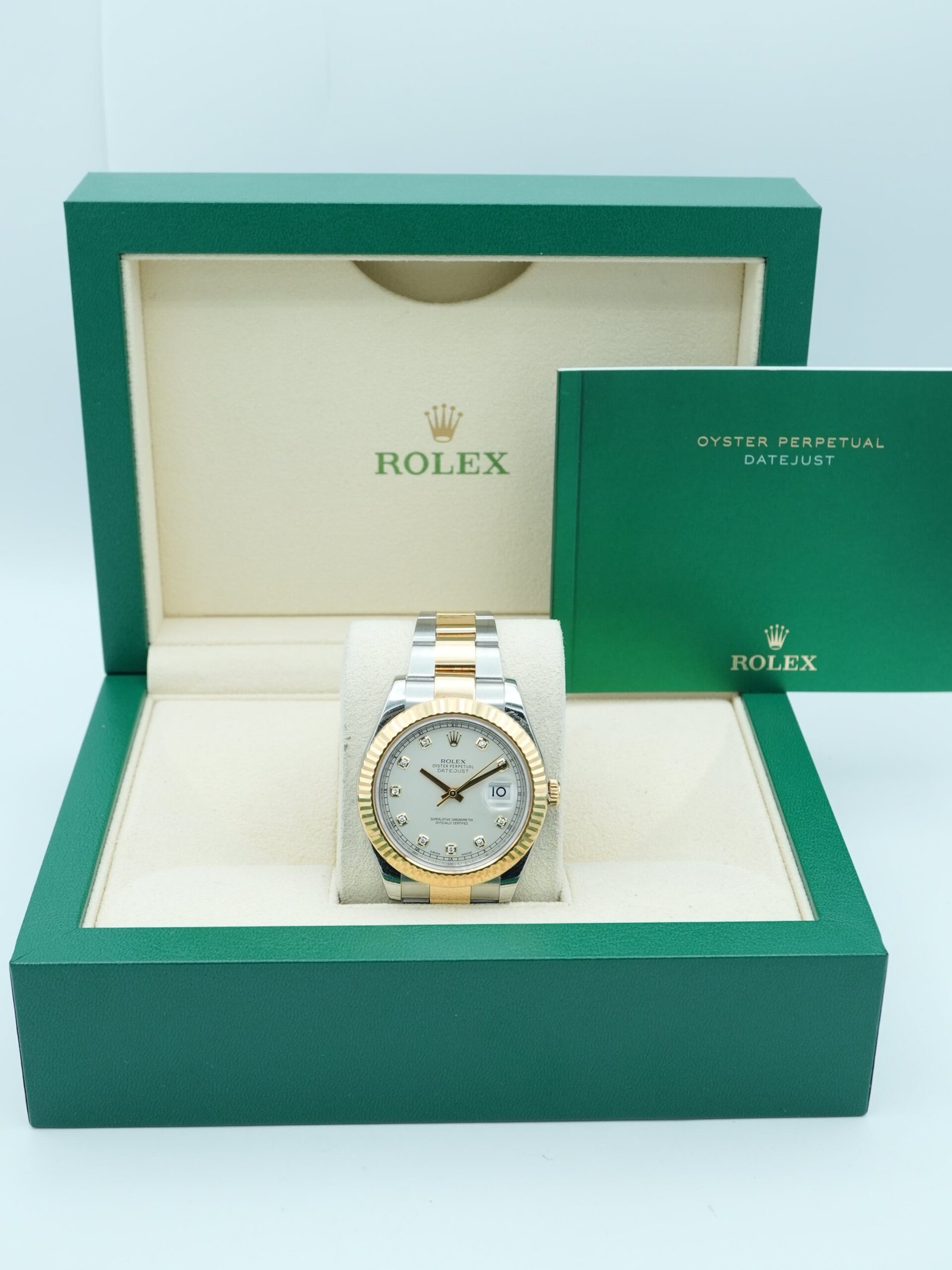 Rolex Datejust II 41 mm / Ivory Diamond – Oyster – Image 2
