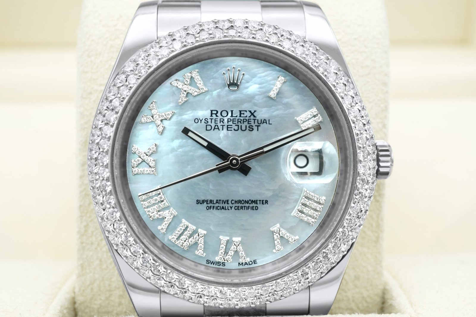 Rolex Datejust II 41 mm / MOP Diamond – Oyster – Image 3