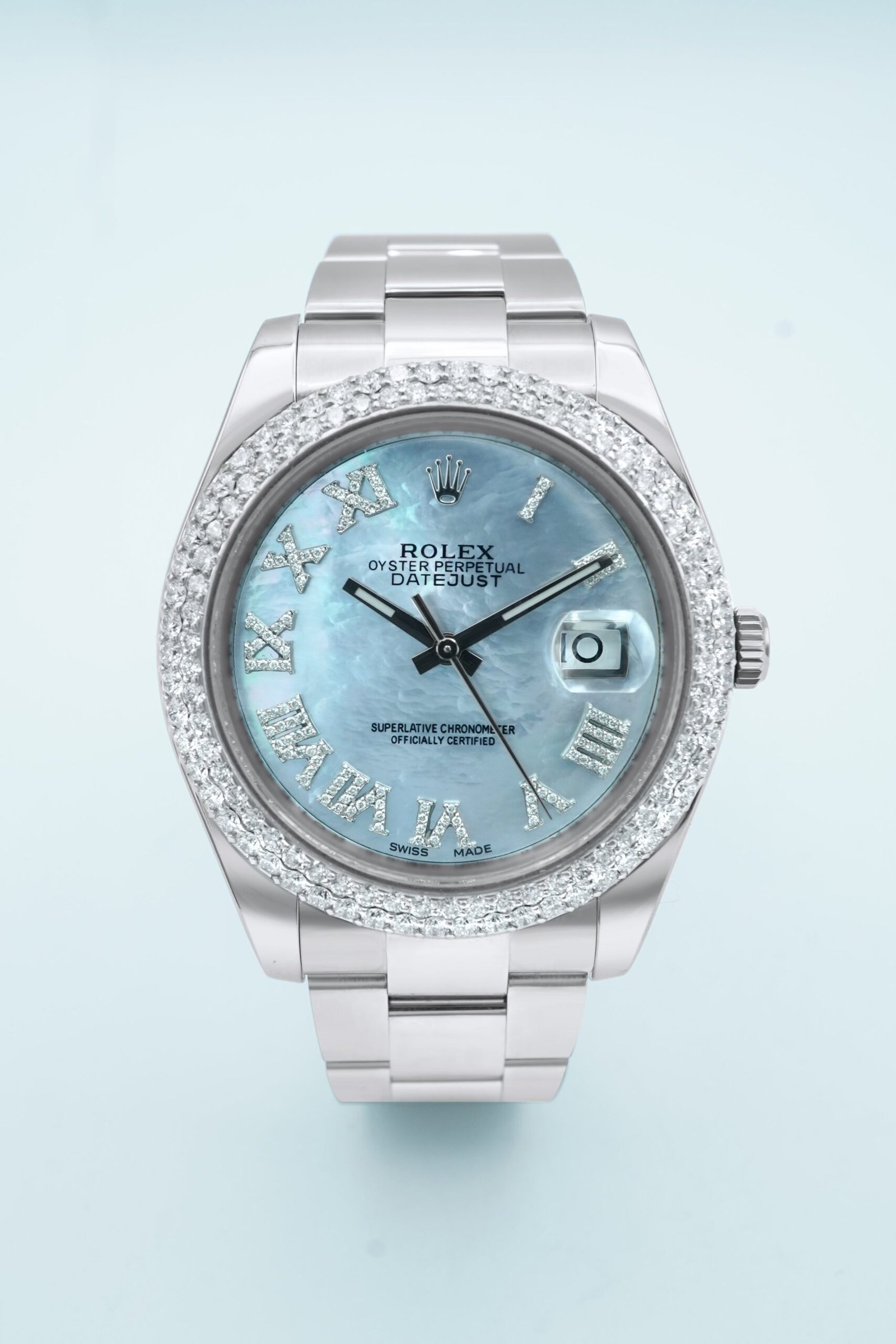 Rolex Datejust II 41 mm / MOP Diamond – Oyster – Image 4