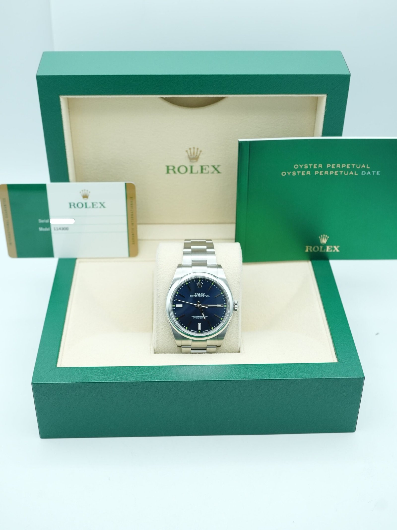 Rolex Oyster Perpetual 39 mm / Blue – Oyster – Image 2