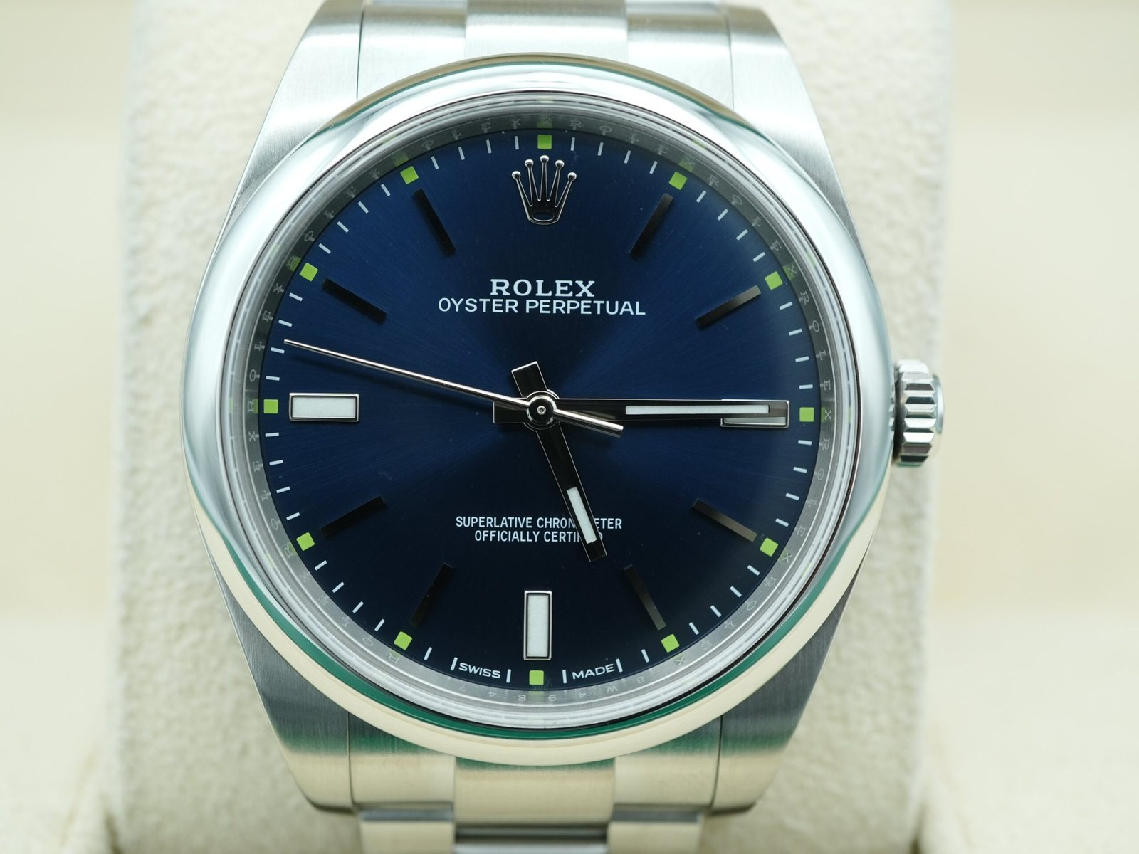 Rolex Oyster Perpetual 39 mm / Blue – Oyster – Image 3
