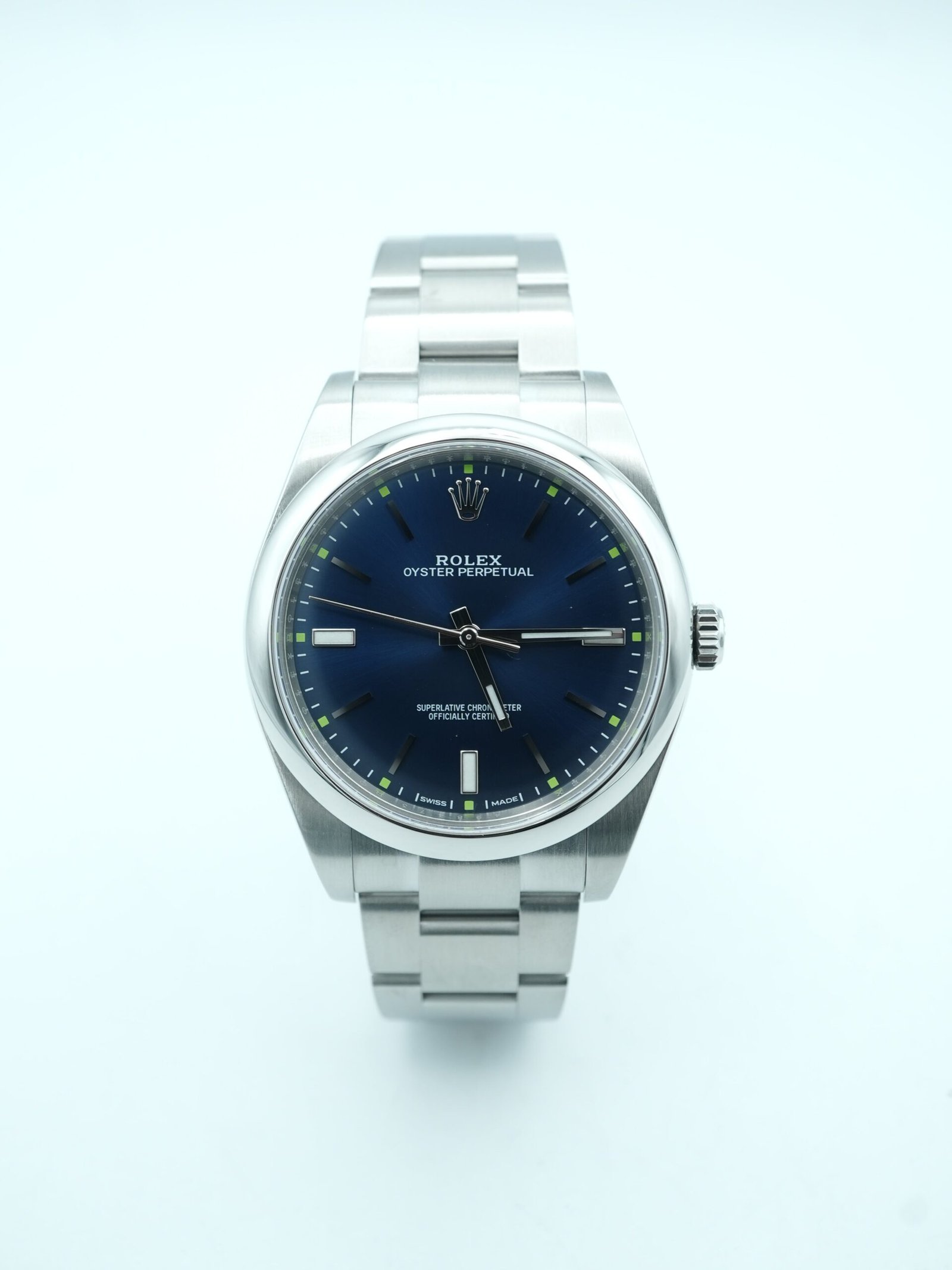 Rolex Oyster Perpetual 39 mm / Blue – Oyster – Image 4