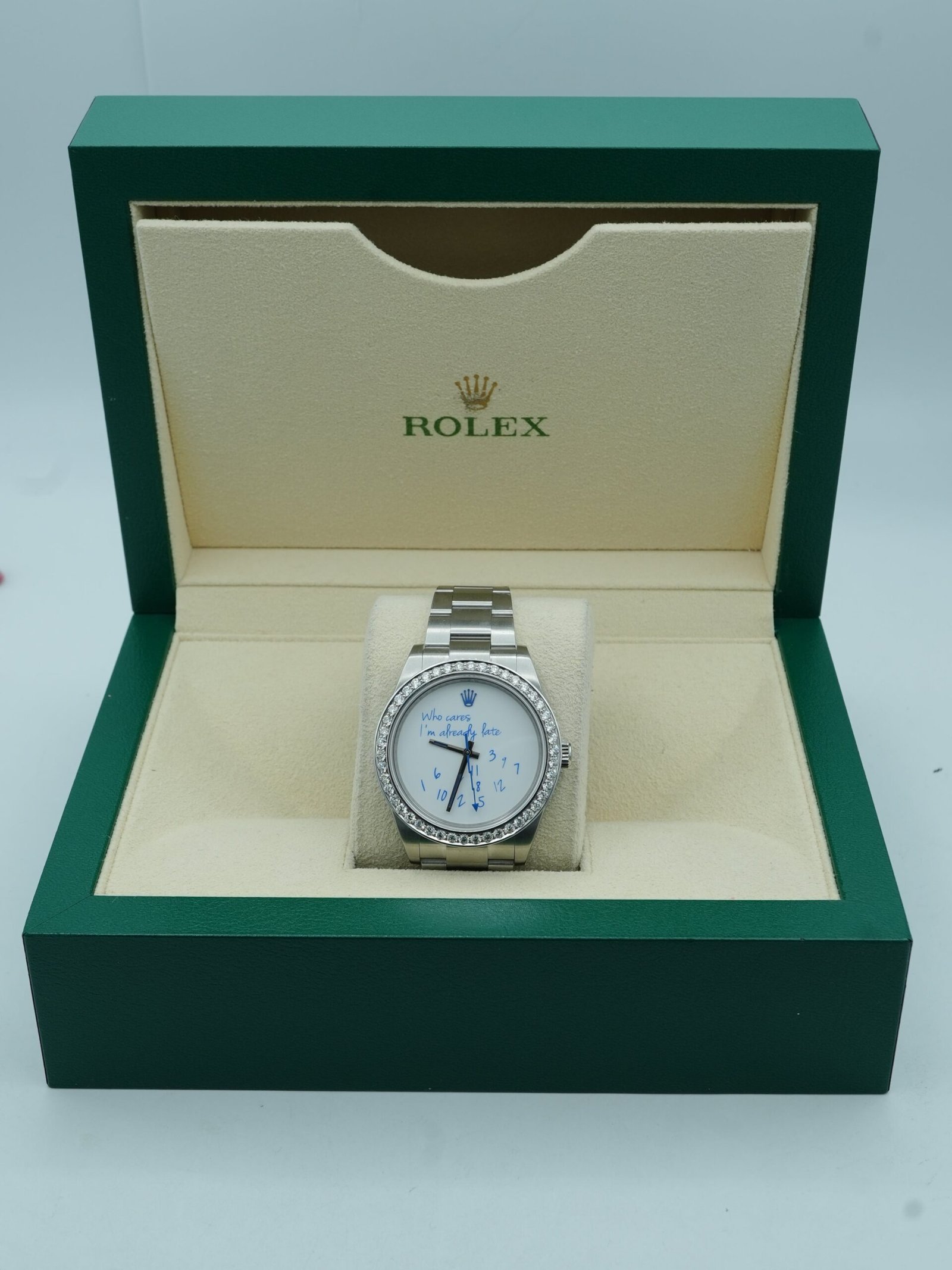 Rolex Oyster Perpetual 39 mm / Custom Diamond – Oyster – Image 2